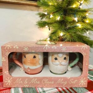 Johanna Parker Mr &  Mrs Clause Mug Set BNIB 🎅🎄